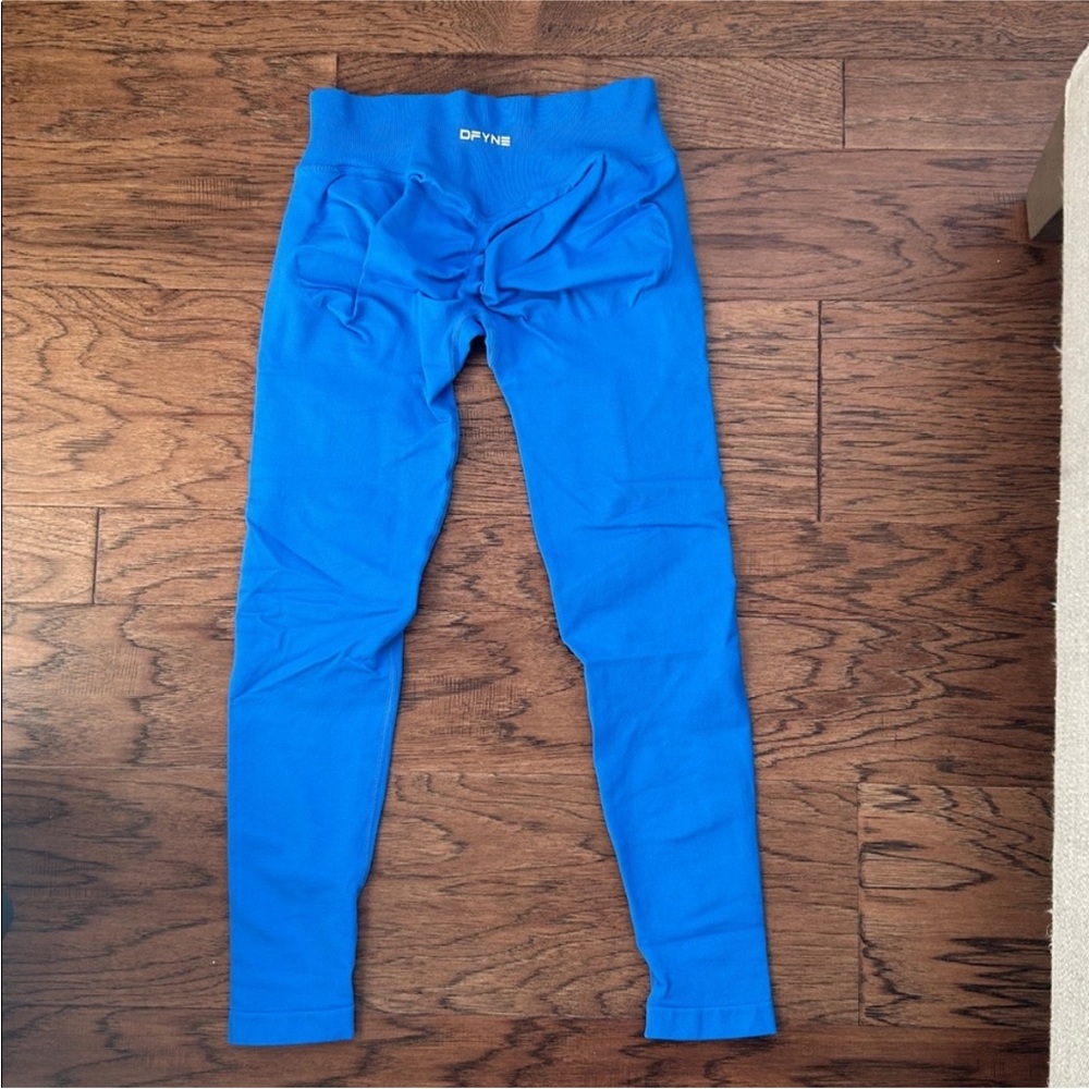 Dfyne Bright Blue Leggings